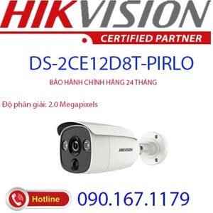 Camera HD-TVI hồng ngoại Hikvision DS-2CE12D8T-PIRLO - 2MP