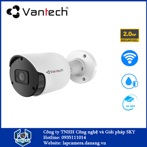 Camera HD-TVI hồng ngoại Vantech VPH-202BA - 2MP