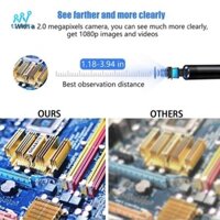 Camera HD Usb / micro Usb / type-c Camera chống nước 7mm Cáp bán cứng với 6 điện thoại thông minh Android có thể điều chỉnh MAC