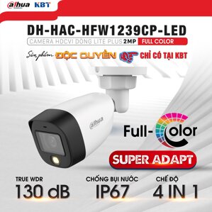 Camera HDCVI 2MP Dahua DH-HAC-HFW1239CP-LED