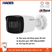 Camera HDCVI 2MP Dahua HAC-HFW1200TP-S4 Tem DSS (Vỏ kim loại)