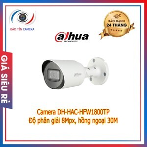 Camera HDCVI 8MP DAHUA DH-HAC-HFW1800TP