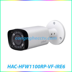 Camera HDCVI Dahua DH-HAC-HFW1100RP-VF-IRE6 - 1MP