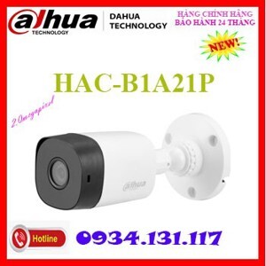 Camera HDCVI Dahua HAC-B1A21P - 2MP
