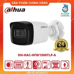 Camera HDCVI Dahua HAC-HFW1500TLP-A - 5MP