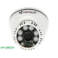 Camera HDCVI Dome hồng ngoại VANTECH VP-100CVI