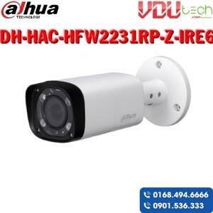 Camera HDCVI hồng ngoại 2.1 Megapixel Dahua HAC-HFW2231RP-Z-IRE6