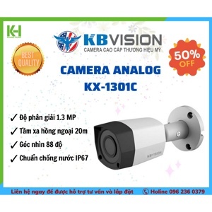 Camera HDCVI Kbvision KX-1301C - 1.3MP