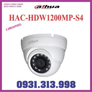 Camera HDCVI Lite 2MP Dahua DH-HAC-HDW1200MP-S5