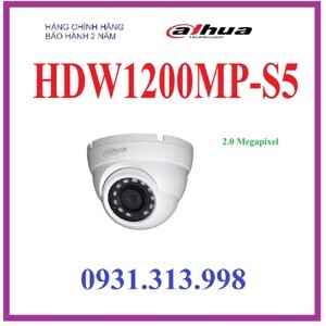 Camera HDCVI Lite 2MP Dahua DH-HAC-HDW1200MP-S5