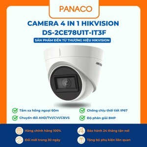 Camera HDTVI 4K Hikvision DS-2CE78U1T-IT3F