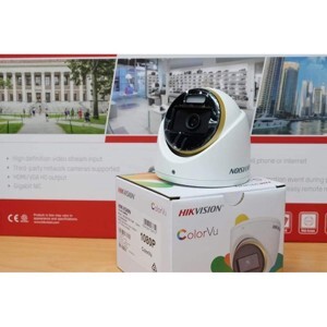 Camera HDTVI ColorVu Hikvision DS-2CE70DF3T-PF - 2MP
