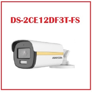 Camera HDTVI ColorVu Hikvision DS-2CE12DF3T-FS - 2MP