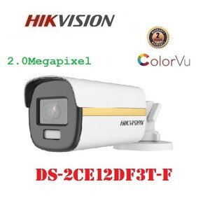 Camera HDTVI ColorVu Hikvision DS-2CE12DF3T-F - 2MP