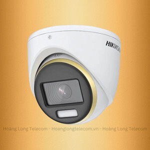 Camera HDTVI ColorVu Hikvision DS-2CE72DF3T-FS - 2MP