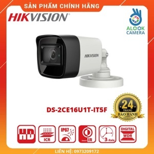 Camera HDTVI Hikvision DS-2CE16U1T-IT5F - 8MP