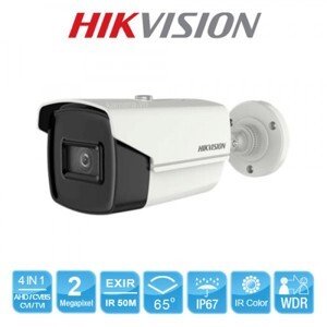 Camera HDTVI Hikvision DS-2CE16D3T-IT3F - 2MP