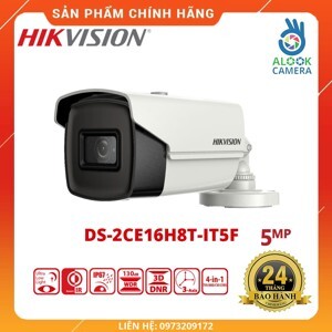 Camera HDTVI Hikvision DS-2CE16H8T-IT5F - 5MP