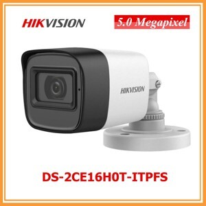 Camera HDTVI Hikvision DS-2CE16H0T-ITPFS - 5MP