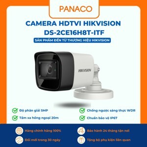 Camera HDTVI Hikvision DS-2CE16H8T-ITF - 5MP