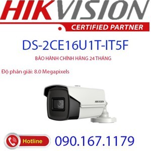 Camera HDTVI Hikvision DS-2CE16U1T-IT5F - 8MP