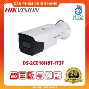 Camera HDTVI Hikvision DS-2CE16H8T-IT3F - 5MP
