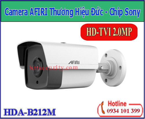 Camera HDTVI hồng ngoại Afiri HDA-B202M - 2MP