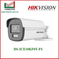 Camera HIK DS-2CE10KF0T-FS (Thân, 5MP 2960×1665, F1.0, Có màu 24/24, Có Mic)