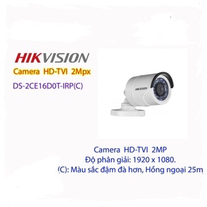 Camera Hikvision DS-2CE16D0T-IRP(C)