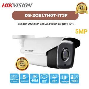Camera Hikvision DS-2CE17H0T-IT3F