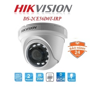 Camera Hikvision DS-2CE56DOT-IRP - 2MP