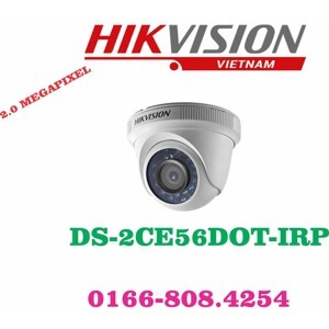 Camera Hikvision DS-2CE56DOT-IRP - 2MP