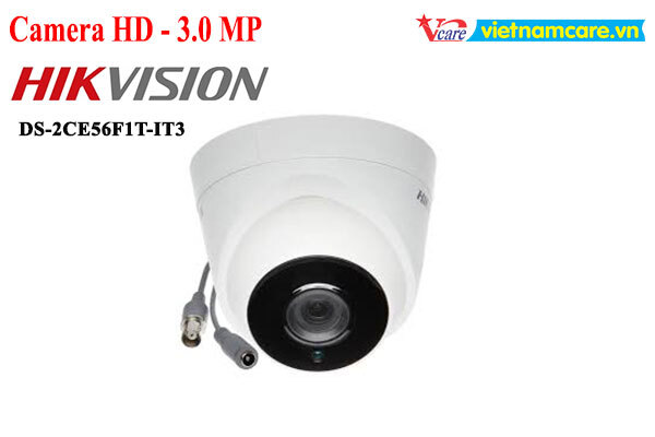 Camera HIKVISION DS-2CE56F1T-IT3 3.0 Megapixel