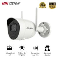 Camera Hikvision IP Wifi Ngoài Trời DS-2CV2021G2-IDW Đàm Thoại 2 Chiều - Hàng chính hãng - Chỉ Camera
