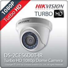 Camera hồng ngoại bán cầu Hikvision DS-2CE56D0T-IR - 2MP