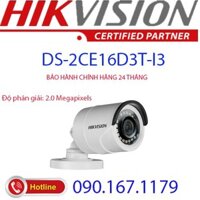 Camera hồng ngoại 2.0 Megapixel HIKVISION DS-2CE16D3T-I3