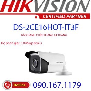 Camera hồng ngoại ngoài trời Hikvision DS-2CE16H0T-IT3F