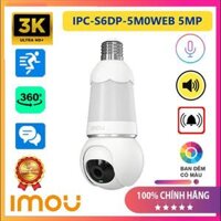 Camera IMOU Bóng Đèn IPC-S6DP-5M0WEB, Mic Và Loa [5.0MP]