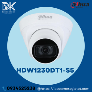 Camera IP 2MP Dahua DH-IPC-HDW1230DT1-S5