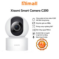 Camera IP 360 Độ 1080P Xiaomi Mi Home C200 | Khả năng xoay 360 độ | Độ phân giải Full HD 1080p - Bảo hành 12 tháng