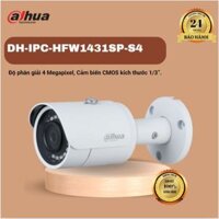 Camera IP 4.0MP Dahua DH-IPC-HFW1431SP-S4, Độ phân giải 4 Megapixel, Cảm biến CMOS kích thước 1/3”