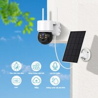 Camera IP 4G Năng Lượng Mặt Trời Đàm Thoại, Phát Hiện Chuyển Động 1080P FHD iCSee CLOUD T6