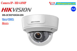 Camera IP 4MP Hikvision DS-2CD2743G0-IZS