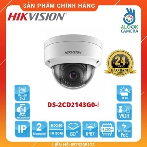 Camera IP 4MP Hikvision DS-2CD2143G0-I