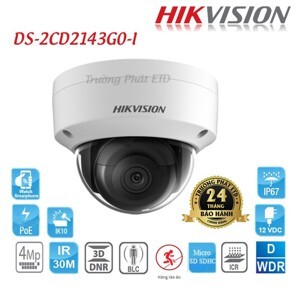 Camera IP 4MP Hikvision DS-2CD2143G0-I