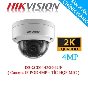 Camera IP 4MP Hikvision DS-2CD1143G0-IUF