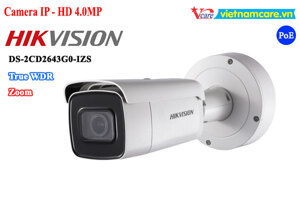 Camera IP 4MP Hikvision DS-2CD2643G0-IZS