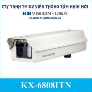 Camera IP 6.8MP Kbvision KX-6808ITN - chuyên dụng cho giao thông
