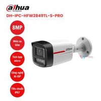 Camera IP 8MP DAHUA DH-IPC-HFW2849TL-S-PRO (Có mic)