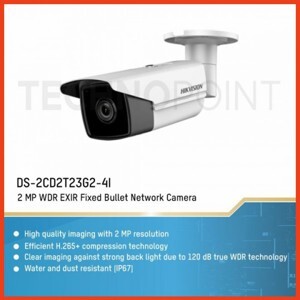 Camera IP Acusense 4.0 hồng ngoại 2.0 Megapixel HIKVISION DS-2CD2T23G2-4I
